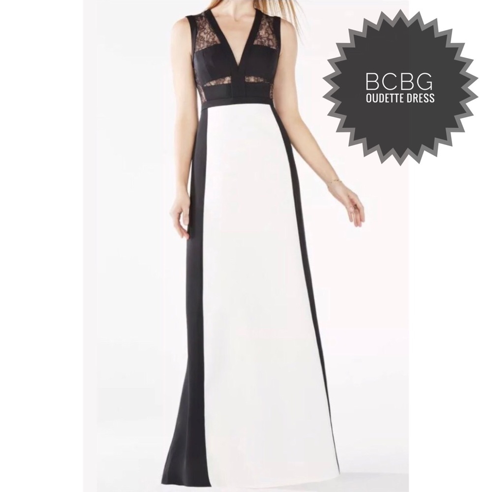 BCBGMAXAZRIA Oudette Formal Prom Wedding Dress